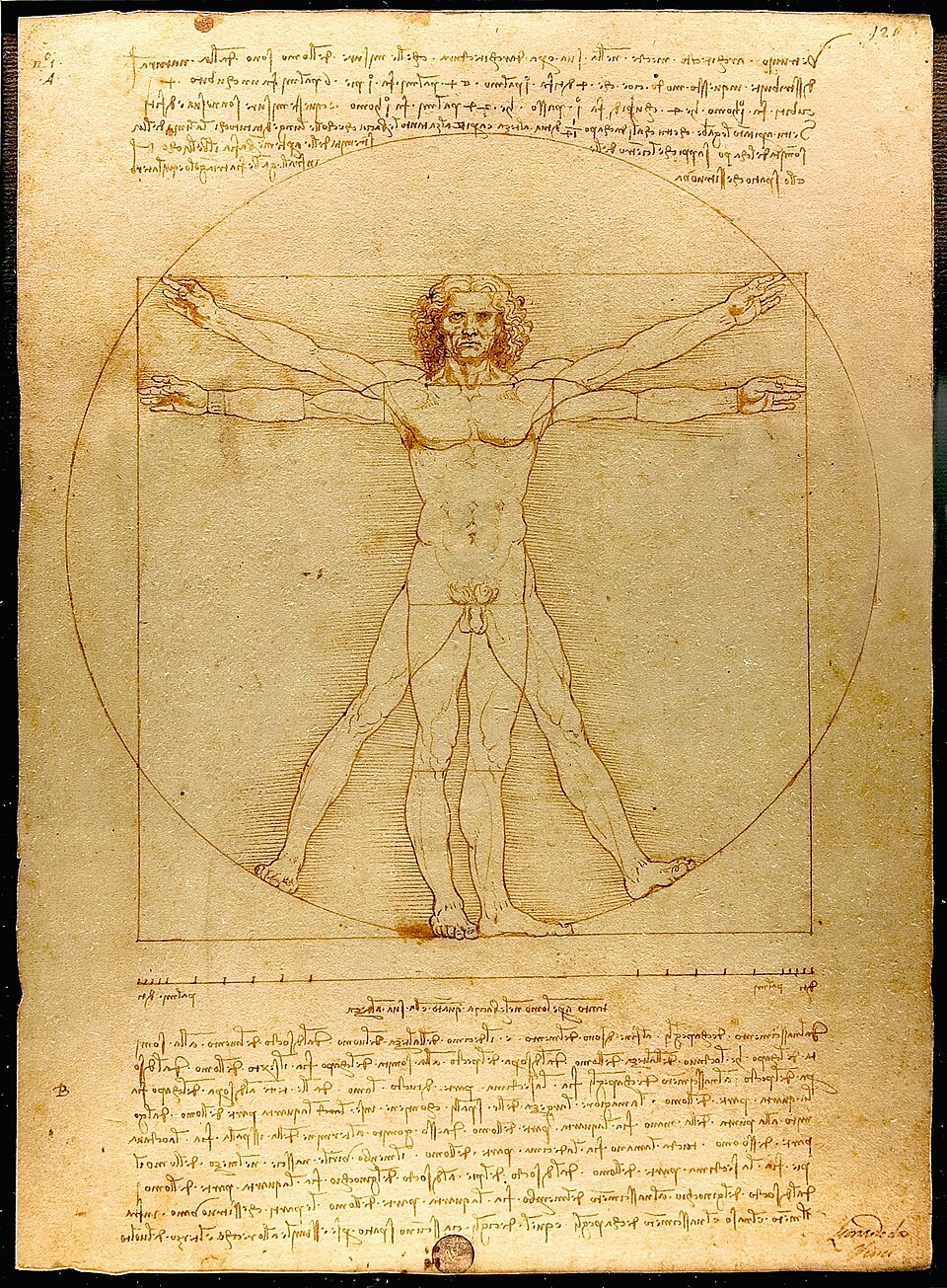 Da Vinci'nin Vitruvius Adamı
